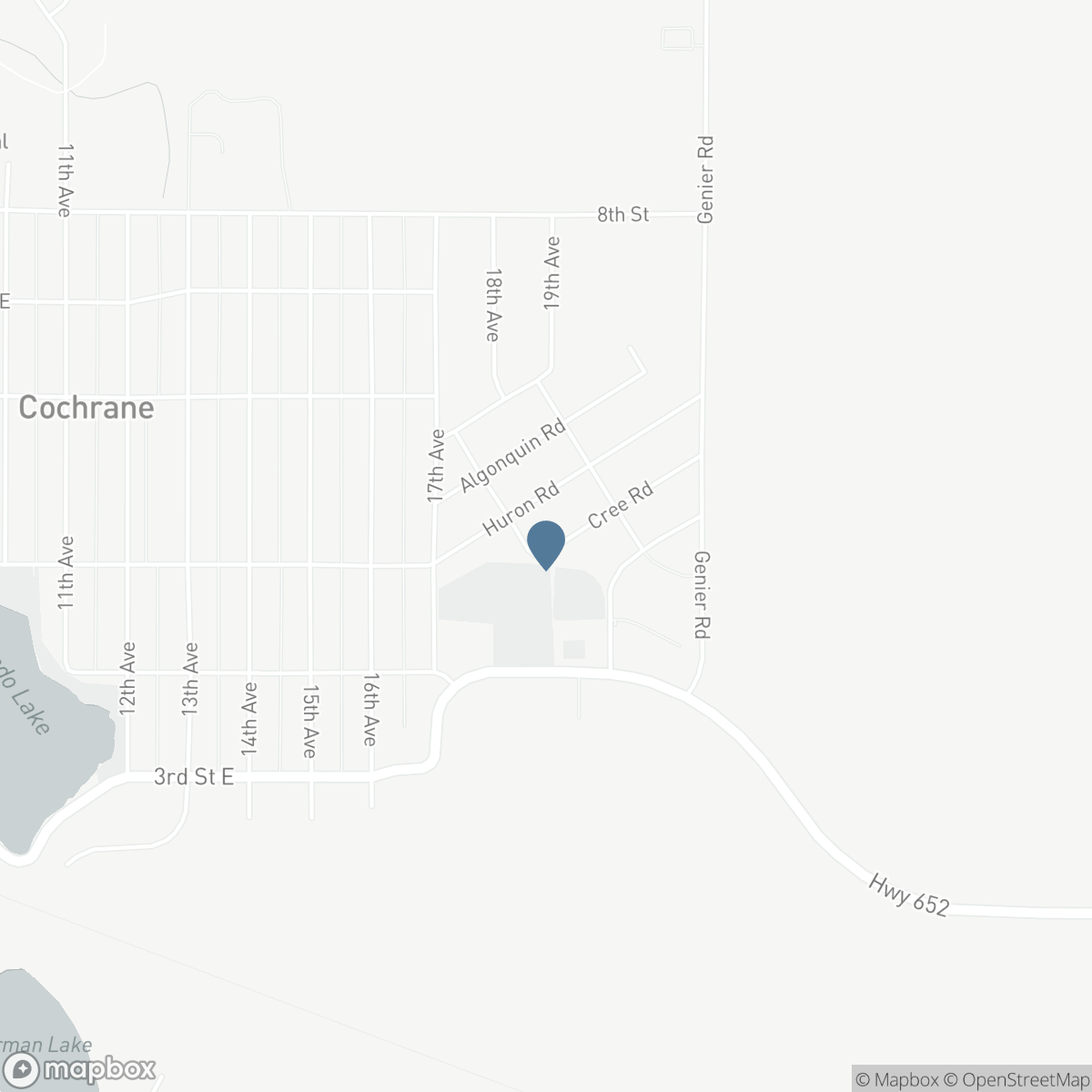 1 CREE ROAD, Cochrane, Ontario P0L 1C0